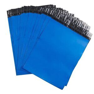 Blue Poly Mailer Bags 10" x 13" Self-Sealing Shipping Envelopes Waterproof 30pc